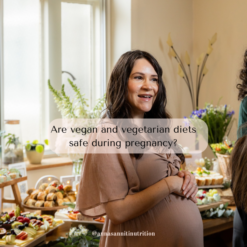 Vegan and vegetarian diets during&nbsp;pregnancy
